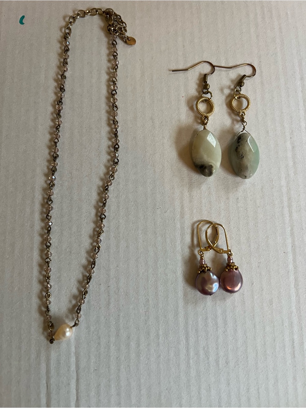 Pearl/ gemstone jewelry